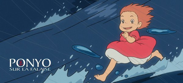 Film d'animation « Ponyo sur la falaise »